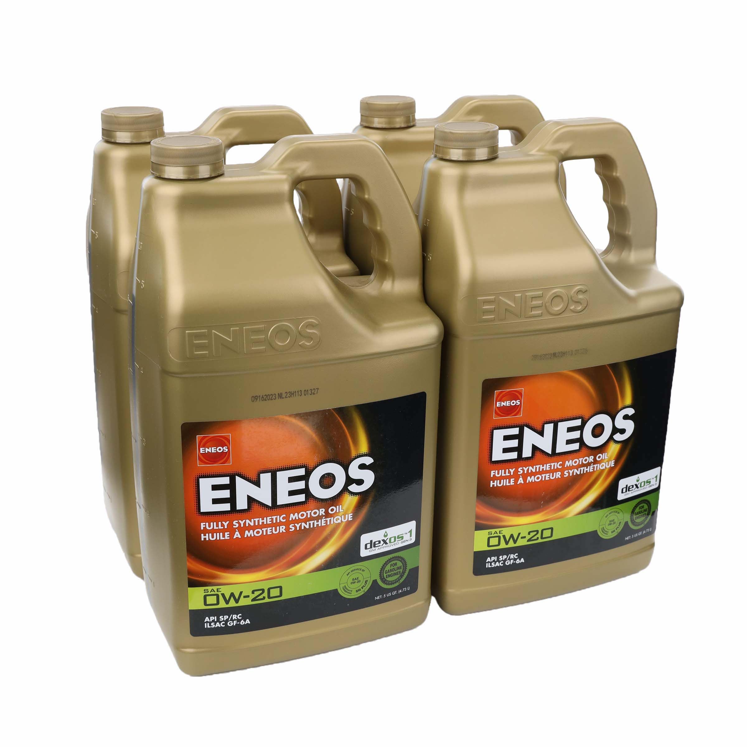 Amazon.com: ENEOS 0W-20 Fully Synthetic Motor Oil, API SQ/ILSAC GF